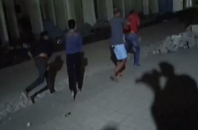 नायगावमध्ये हाय प्रोफाइल सोसायटीच्या सभासदांमध्ये मारामारी, दगडाने डोकं फोडलं, मारामारीचा व्हिडीओ व्हायरल