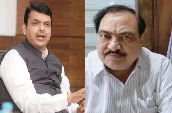 फडणवीस जामनेरमध्ये, हाकेच्या अंतरावरील भेटही एकनाथ खडसेंनी टाळली