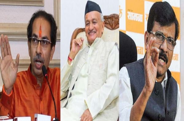 मुख्यमंत्र्यांनी 'एकच’ मारला, पण सॉलीड मारला!, शिवसेनेने राज्यपालांना पुन्हा डिवचले मुख्यमंत्र्यांनी 'एकच’ मारला, पण सॉलीड मारला!, शिवसेनेने राज्यपालांना पुन्हा डिवचले
