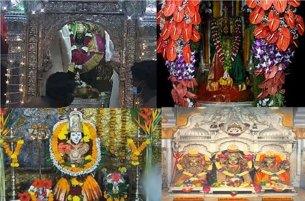 Navratri 2020 | राज्यात शारदीय नवरात्रौत्सवाला सुरुवात, मंदिर ओस, भाविकांसाठी ऑनलाईन दर्शन