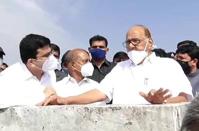 गप्प बसवत नाही म्हणून मी सर्वात आधी येतो! संकटकाळातील दौऱ्यांबाबत विचारलेल्या प्रश्नावर पवारांचं मिश्किल उत्तर