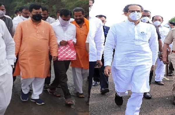 मुख्यमंत्र्यांचा दौरा रेड कार्पेटवर, फडणवीस आणि मी चिखलातून शेतकऱ्यांच्या बांधावर, दरेकरांचं टीकास्त्र