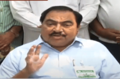 Eknath Khadse | काही मिळालं, नाही मिळालं याचं दु:ख नाही, फडणवीसांनी छळले : एकनाथ खडसे