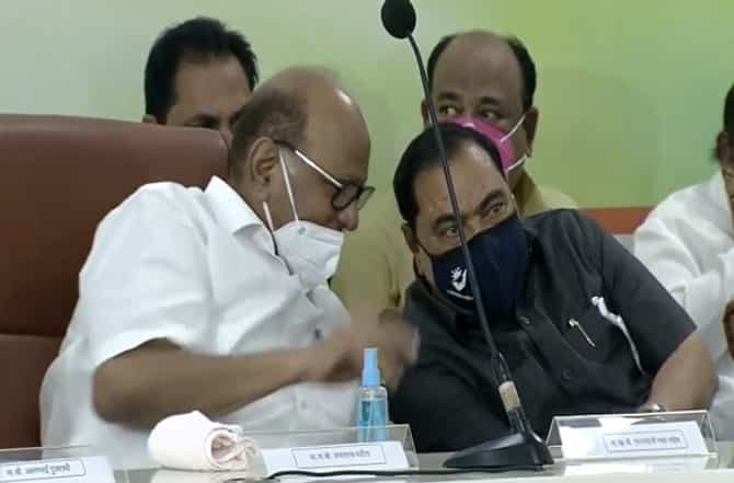 Eknath Khadse Live Update | माझ्या मागे ED लावली तर मी CD लावेन : एकनाथ खडसे