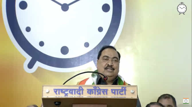 Eknath Khadse | त्यांनी ईडी लावली तर मी सीडी लावेन, एकनाथ खडसेंचा इशारा