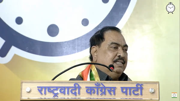 दिल्लीतल्या वरिष्ठांनी सांगितलं तुम्हाला पक्षात संधी नाही, तुम्ही राष्ट्रवादीत जा; एकनाथ खडसेंचा गौप्यस्फोट