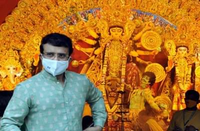 Photos: सौरव गांगुलीपासून सर्वसामान्य भक्तांपर्यंत सर्वांकडून उत्साहात दुर्गा पूजा