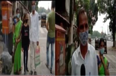 मुख्यमंत्र्यांच्या घरात घुसण्याचा प्रयत्न करणारा रायगडचा शेतकरी मातोश्रीबाहेर सहकुटुंब उपोषणाला