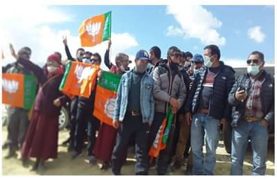 लडाख स्वायत्त विकास परिषदेच्या निवडणुकीत भाजप विजयी, पण काँग्रेसला फायदा!