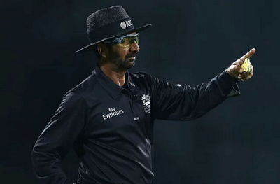 IPL 2020, SRH vs DC : अंपायर अनिल चौधरींचा पक्षपातीपणा, सनरायजर्स हैदराबादला मदत