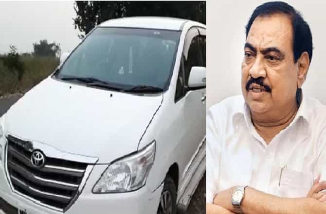 Eknath Khadse | एकनाथ खडसे यांच्या गाडीला अपघात, खडसेंसह सर्वजण सुखरुप