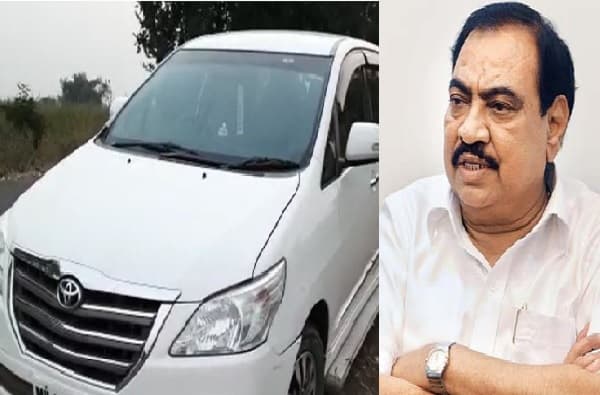 Eknath Khadse | एकनाथ खडसे यांच्या गाडीला अपघात, खडसेंसह सर्वजण सुखरुप