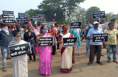 कल्याणच्या पत्रीपुलाच्या संथगती कामामुळे नागरिक हैराण; तीव्र आंदोलनाचा इशारा