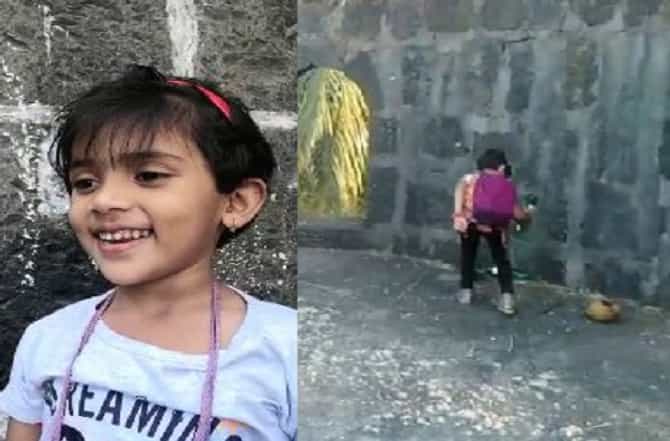 PHOTO : चार वर्षाच्या मुलीकडून अर्नाळा किल्ल्याची स्वच्छता, समाजासाठी नवा आदर्श