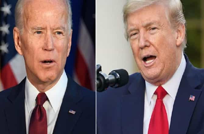 US Election 2020 : ट्रम्प आणि बायडन यांचं भवितव्य या 12 राज्यांच्या हातात
