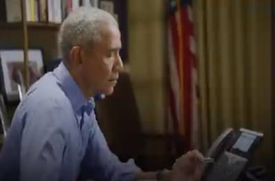 बायडेन यांच्यासाठी ओबामांची फोन पे चर्चा, माजी राष्ट्राध्यक्षांनी आठ महिन्यांच्या बाळाची विचारपूस केल्यानं आईही भारावली