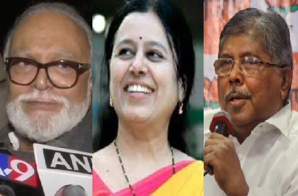कोल्हापुरातून निवडून येणार होतात, तर मेधा कुलकर्णींना का डावललं? भुजबळांचा चंद्रकांतदादांना चिमटा कोल्हापुरातून निवडून येणार होतात, तर मेधा कुलकर्णींना का डावललं? भुजबळांचा चंद्रकांतदादांना चिमटा