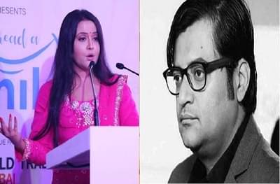 अर्णव गोस्वामी उसूलों पे चला होगा; अमृता फडणवीसांकडून पाठराखण