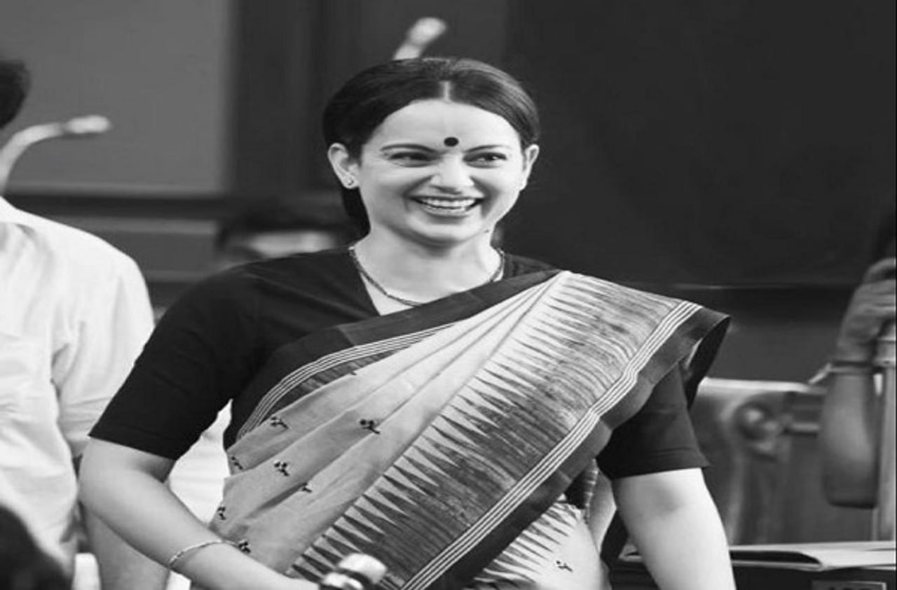 कंगना रनौतनं आगामी सिनेमा 'थलायवी'साठी प्रचंड मेहनत घेतली आहे. या चित्रपटाचं संपूर्ण चित्रीकरण हैदराबादमध्ये झालं आहे.