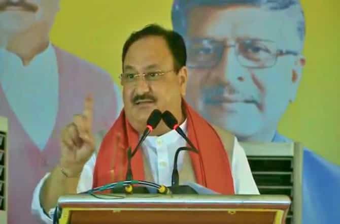 कोरोना काळात डोनाल्ड ट्रम्प अडखळले, पण मोदींनी देशाला वाचवलं : जे. पी. नड्डा
