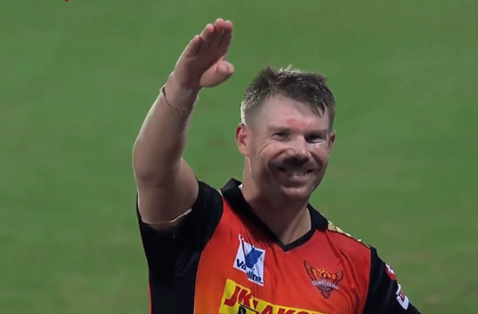IPL 2020, SRH vs RCB, Eliminator : डेव्हिड वॉर्नरचा आनंद गगनात मावेना, बंगळुरुवरील विजयाचं रहस्य उलगडलं