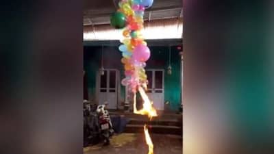 दिवाळी फटक्यांबर बंदी म्हणून पठ्ठ्यानं केला भन्नाट जुगाड, VIDEO पाहून पोट धरून हसाल