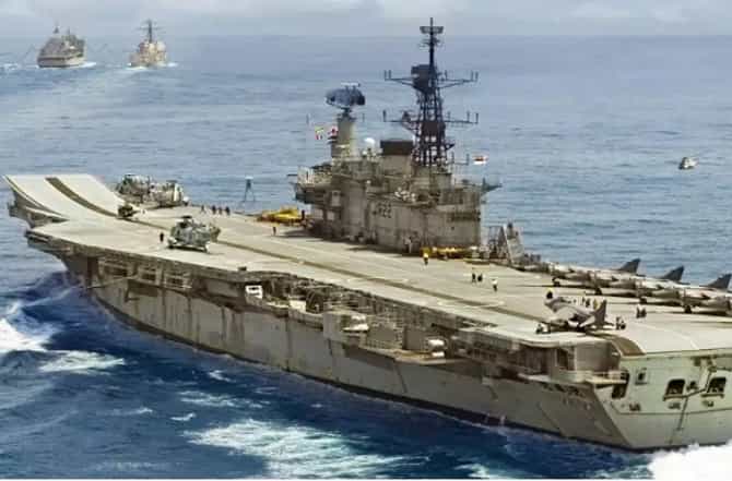INS विक्रांतमधील इलेक्ट्रॉनिक उपकरण चोरी प्रकरणी 14 राज्यात तपास, 6 हजार 500 जणांची चौकशी, NIA कडून 2 चोरांना अटक