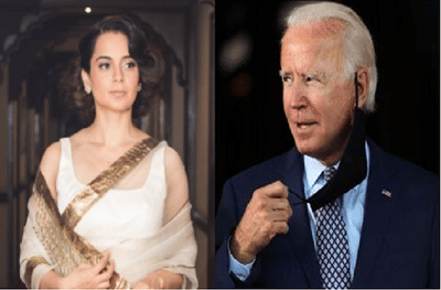 जो बायडन म्हणजे गजनी, वर्षभरही सत्तेत राहणार नाहीत; कंगनाचं भाकीत