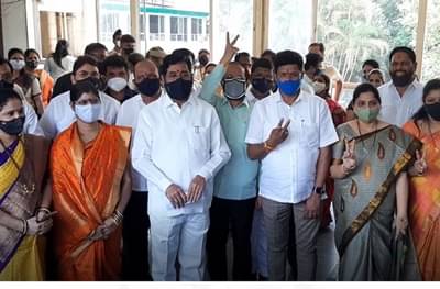 ठाणे महापालिकेच्या स्थायी समिती सभापतीपदी शिवसेनेचा बिनविरोध झेंडा