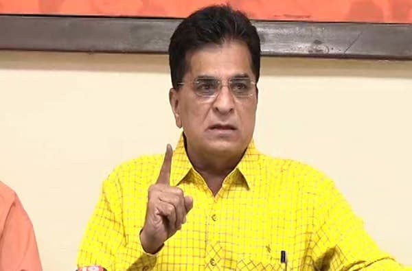 किरीट सोमय्यांना मानसिक उपचाराची गरज असल्याची टीका करणाऱ्या शिवसेना नेत्यांना सोमय्यांकडून दिवाळीच्या खास शुभेच्छा