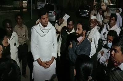 आमदार रवी राणांसह 18 शेतकऱ्यांवर रात्री उशिरा गुन्हा दाखल; राणांची रात्र तिवसा पोलीस ठाण्यात