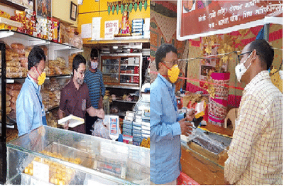 चांगली आणि सकस मिठाई मिळते का?, मंत्री राजेंद्र शिंगणे यांच्याकडून स्वीटमार्ट-हॉटेल्सची तपासणी