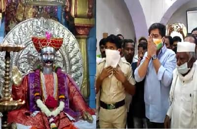 पाडव्याला मंदिरं पुन्हा खुली, रोहित पवार ग्रामदैवत गोदड महाराजांच्या दर्शनाला