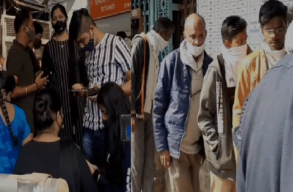 शिर्डी साईबाबा मंदिरात सोशल डिस्टन्सिंगचा फज्जा, सरकारी नियमांची ऐसीतैशी शिर्डी साईबाबा मंदिरात सोशल डिस्टन्सिंगचा फज्जा, सरकारी नियमांची ऐसीतैशी