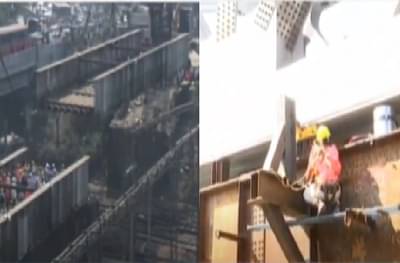 कल्याणमधील पत्री पुलाच्या गर्डरचे काम सुरु, आदित्य ठाकरेंची उपस्थिती