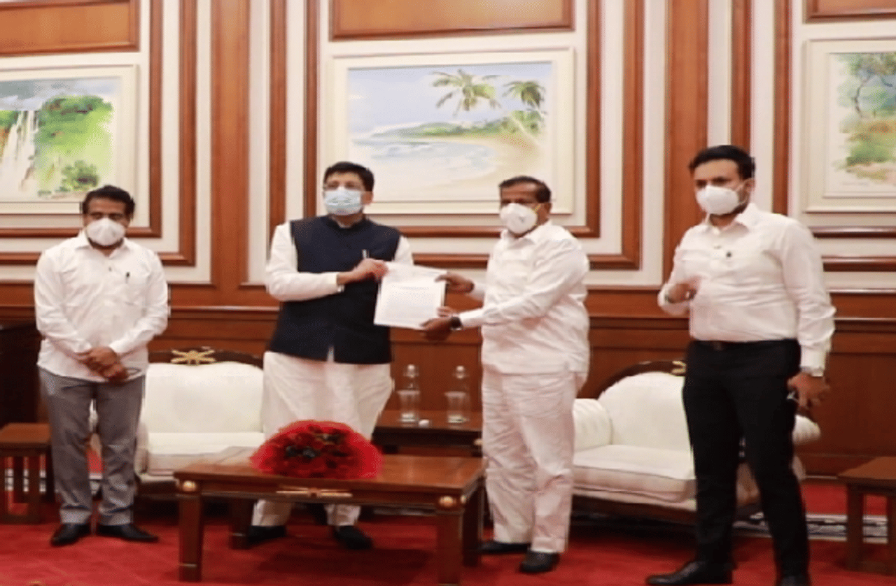 मोगली धरण नवी मुंबई मनपाकडे हस्तांतरित करा; गणेश नाईक यांची रेल्वेमंत्र्यांकडे मागणी