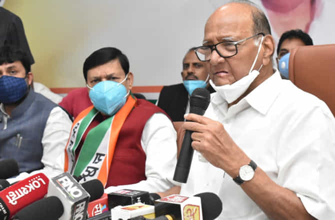 सत्ता गेल्याची निराशा स्वस्थ बसू देत नसल्यानेच प्रत्येक गोष्टीत राजकारण; शरद पवारांचा भाजपवर घणाघात