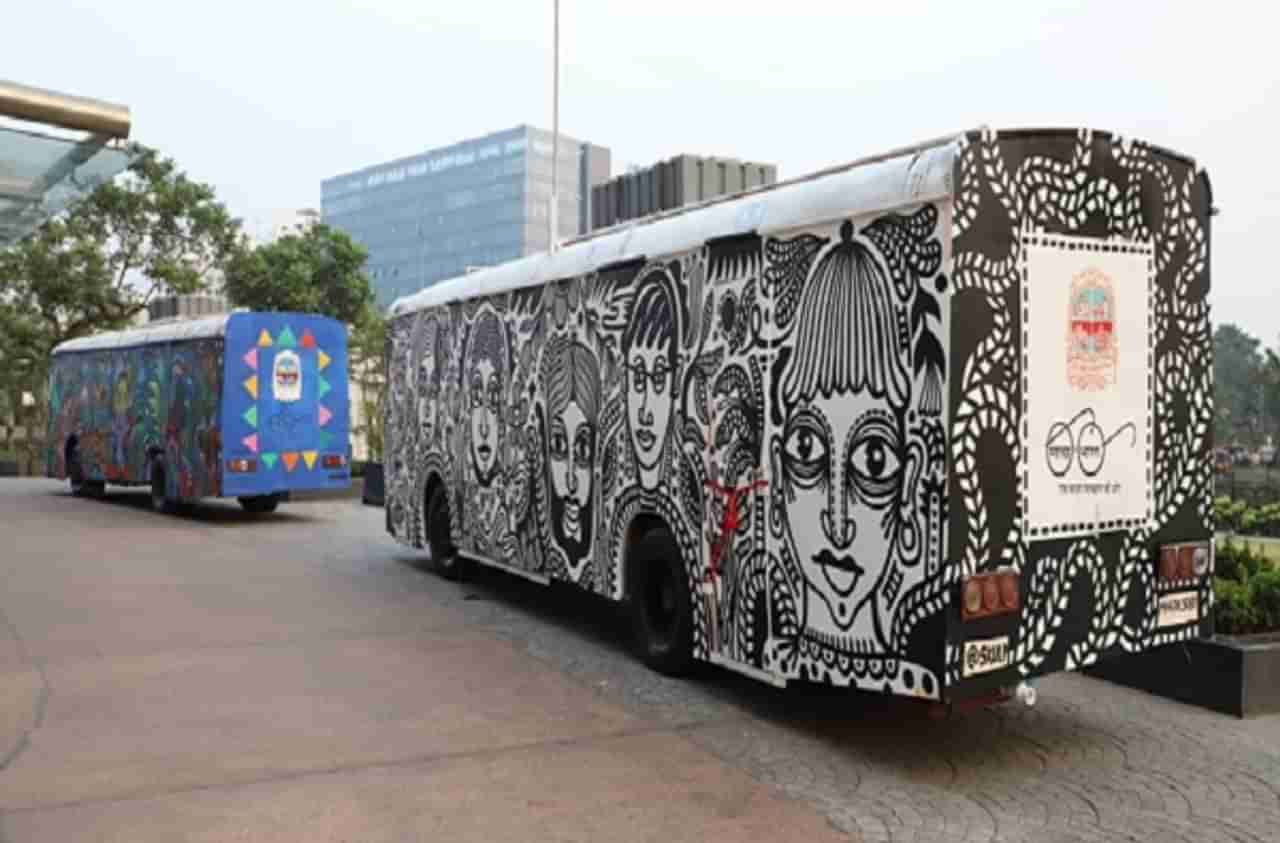 नवी मुंबई महापालिकेची भन्नाट आयडिया, फोटोतली बस नाही आहे मोबाईल टॉयलेट