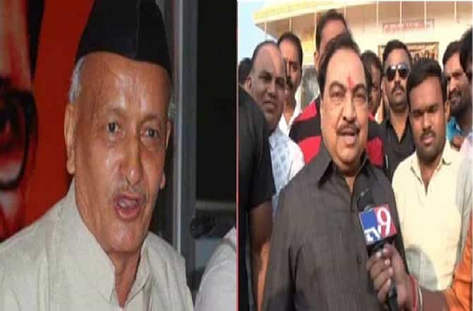 एकनाथ खडसेंनी राज्यपालांना पाठवले पुस्तक, भगतसिंह कोश्यारी म्हणाले....