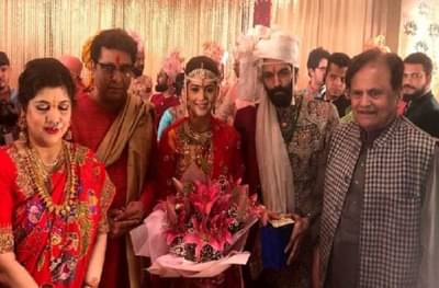 अमितच्या लग्नाला अहमद पटेलांची उपस्थिती, काँग्रेसचा चाणक्य हरपल्याने राज ठाकरेही हळहळले