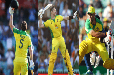 Photo | ऑस्ट्रेलियाच्या बॅट्समनची रन्सची बरसात, फिंच-स्मिथची दमदार शतकं, मॅक्सवेलची फटकेबाजी