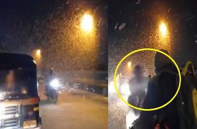 किड्यांचा मारा चुकवताना विचित्र अपघात, सांगलीतील आयर्विन पुलावर किड्यांचा भडिमार