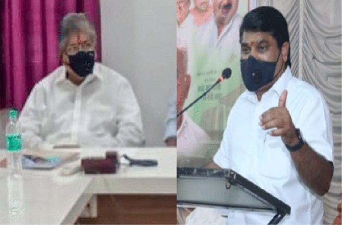 कोल्हापूरची भूमी सोडून पुण्याला गेलेल्या चंद्रकांत पाटलांनी बारा वर्ष पाट्या टाकल्या, सतेज पाटलांचा घणाघात