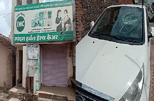 रुग्ण दगावल्याचा राग, नातेवाईकांकडून दोन दिवसांनंतर दवाखान्यावर दगडफेक रुग्ण दगावल्याचा राग, नातेवाईकांकडून दोन दिवसांनंतर दवाखान्यावर दगडफेक