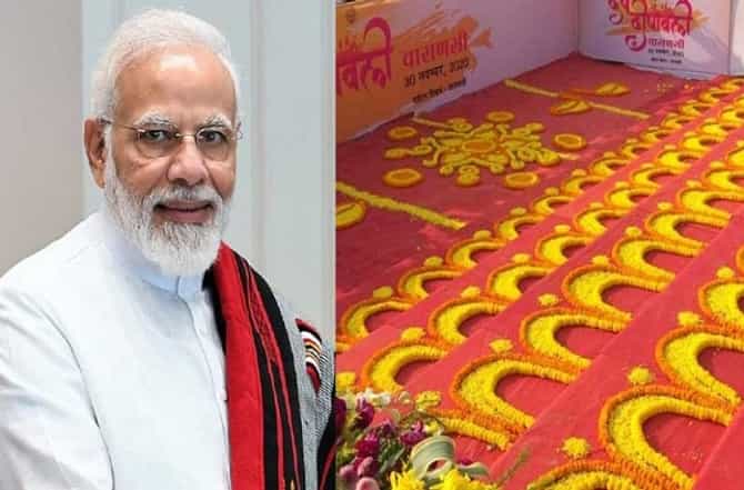 PHOTO | 11 लाख दिवे, लेझर शो आणि पंतप्रधान मोदींची उपस्थिती, वाराणसी घाटाचं अविस्मरणीय रुप
