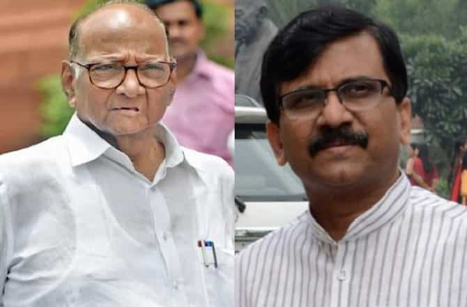 शरद पवार यांच्या भेटीसाठी संजय राऊत सिल्व्हर ओकवर, दोघांमध्ये जवळपास तासभर चर्चा