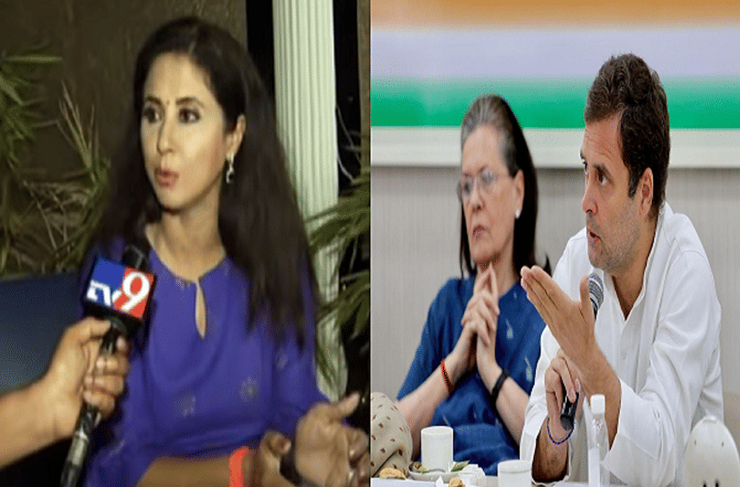 उर्मिला मातोंडकर म्हणाल्या, सोनिया गांधी आणि राहुल गांधींविषयी आदर, पण....