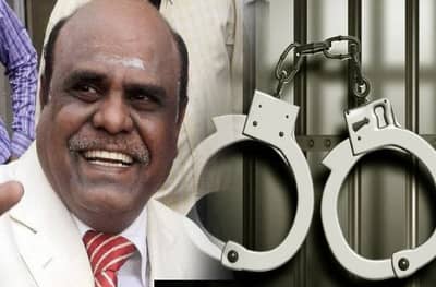 कोलकाता उच्च न्यायालयाचे निवृत्त न्यायाधीश कर्णन यांना अटक