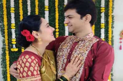 PHOTO | लग्नानंतर सई लोकूर-तिर्थदीप रॉयचं ‘Couple Goal’ फोटोशूट, पाहा खास फोटो...