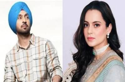 शेतकरी आंदोलनावरुन कंगना रानौत आणि दिलजित दोसांझमध्ये ट्विटर वॉर
